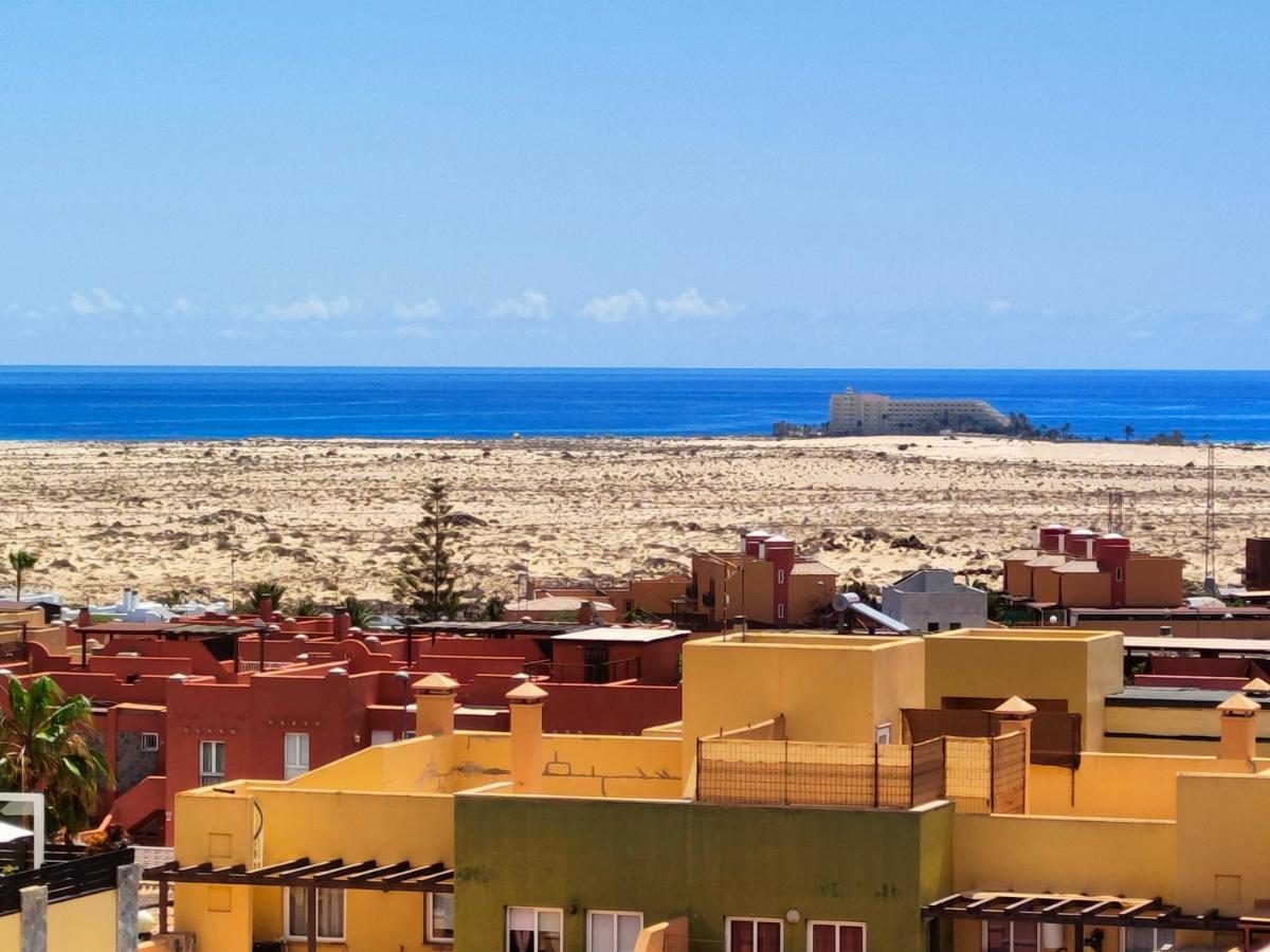 Momis House Corralejo Parque terraza vistas al mar piscina bicicletas Apartamento Exterior foto